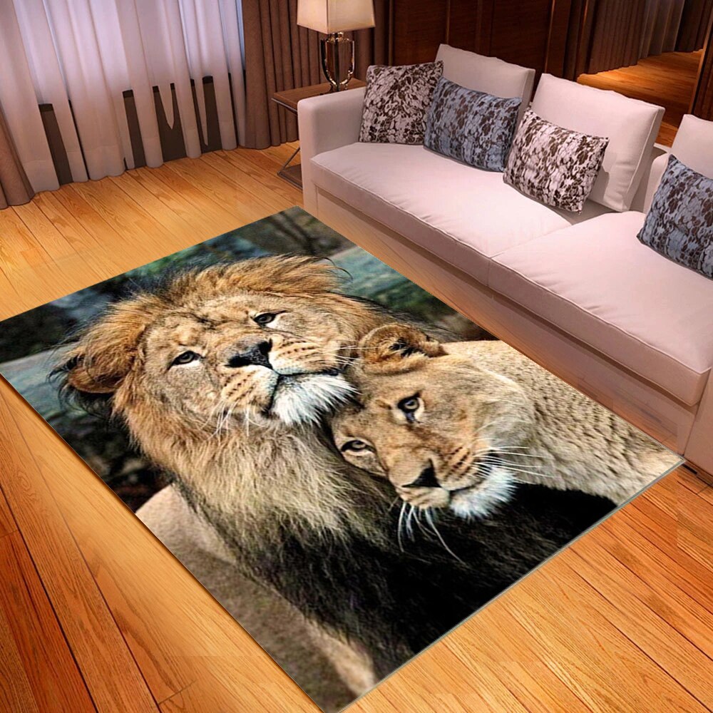 Amazing Lion Carpet