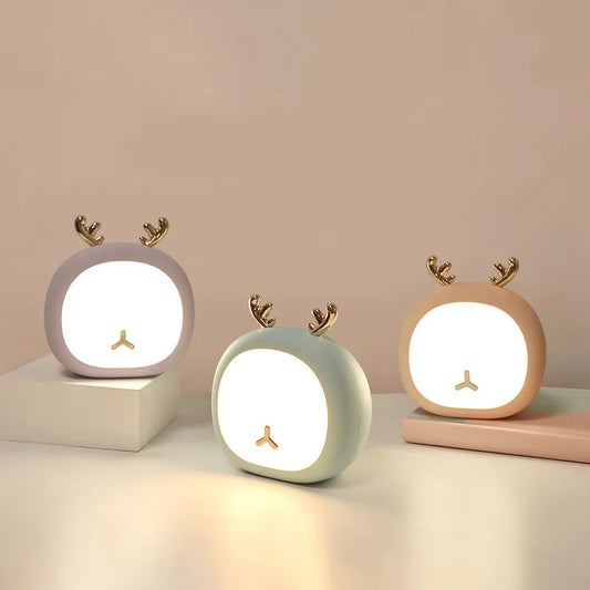 Cute Bunny and Deer LED Lamps
