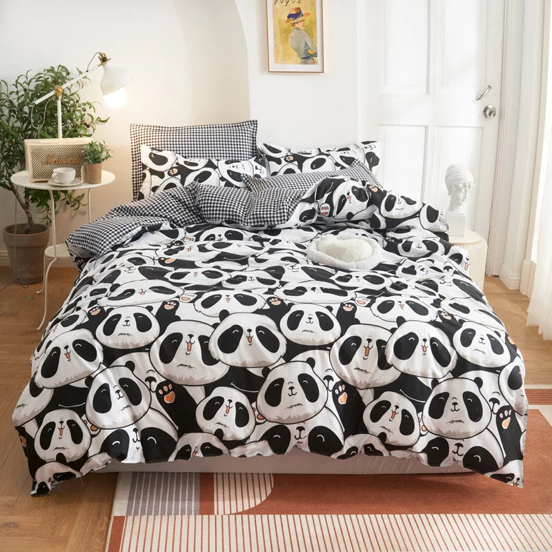 Amazing Panda Bedding Set