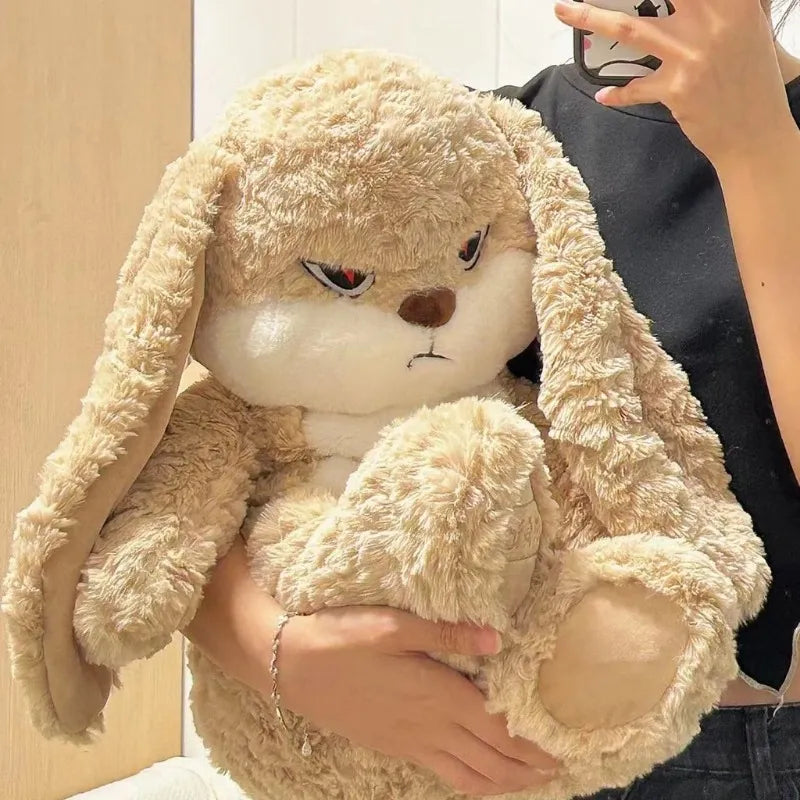 Cute Angry Bunny Plush