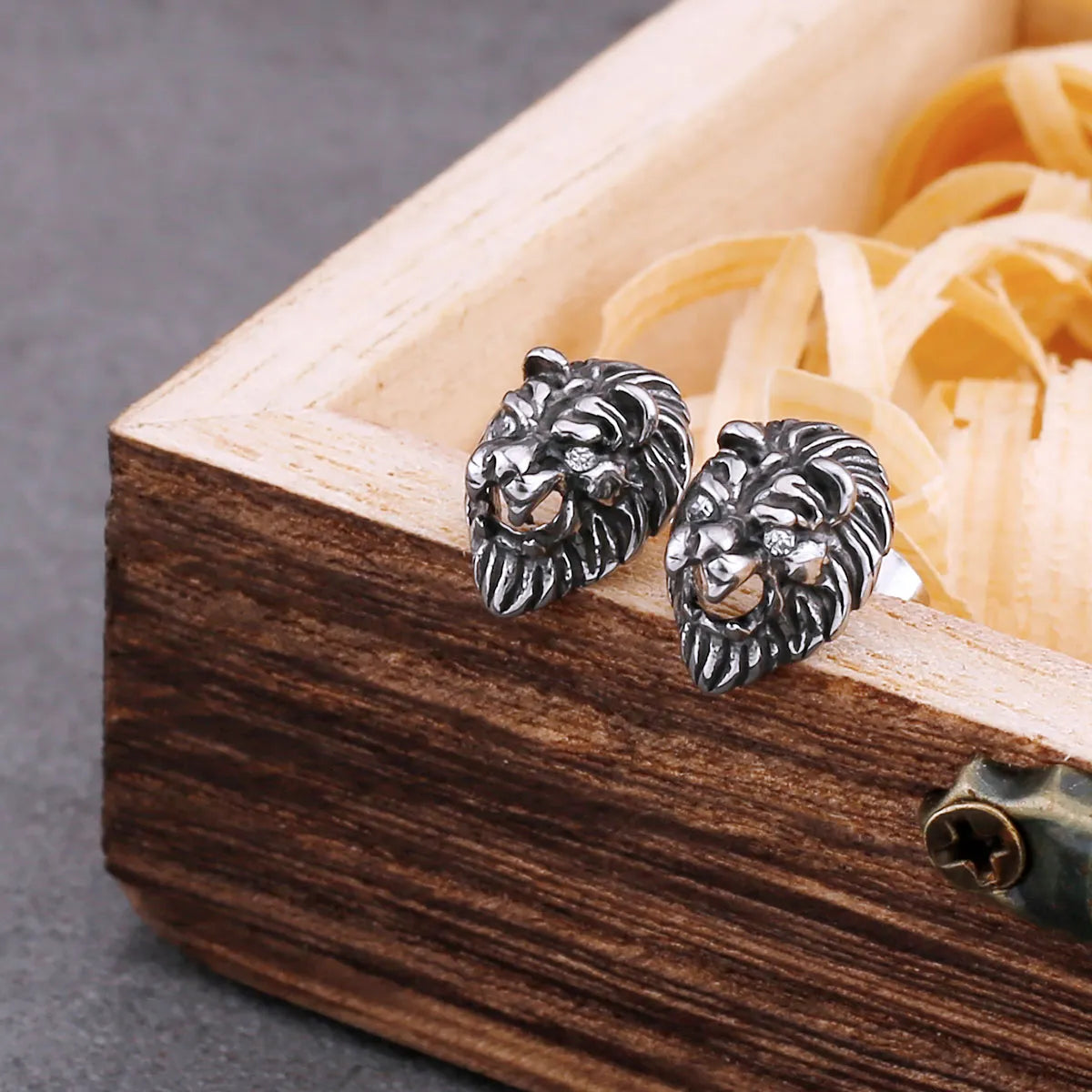 Amazing Lion Earrings