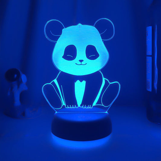 Creative 3D Panda Lamp