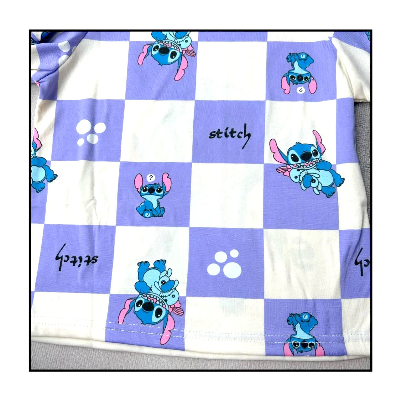 Cute Stitch Pajamas Set