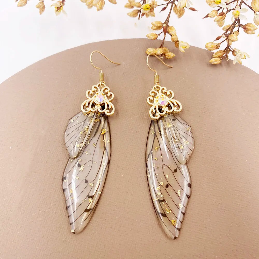 Cute Butterfly Wing Earrings