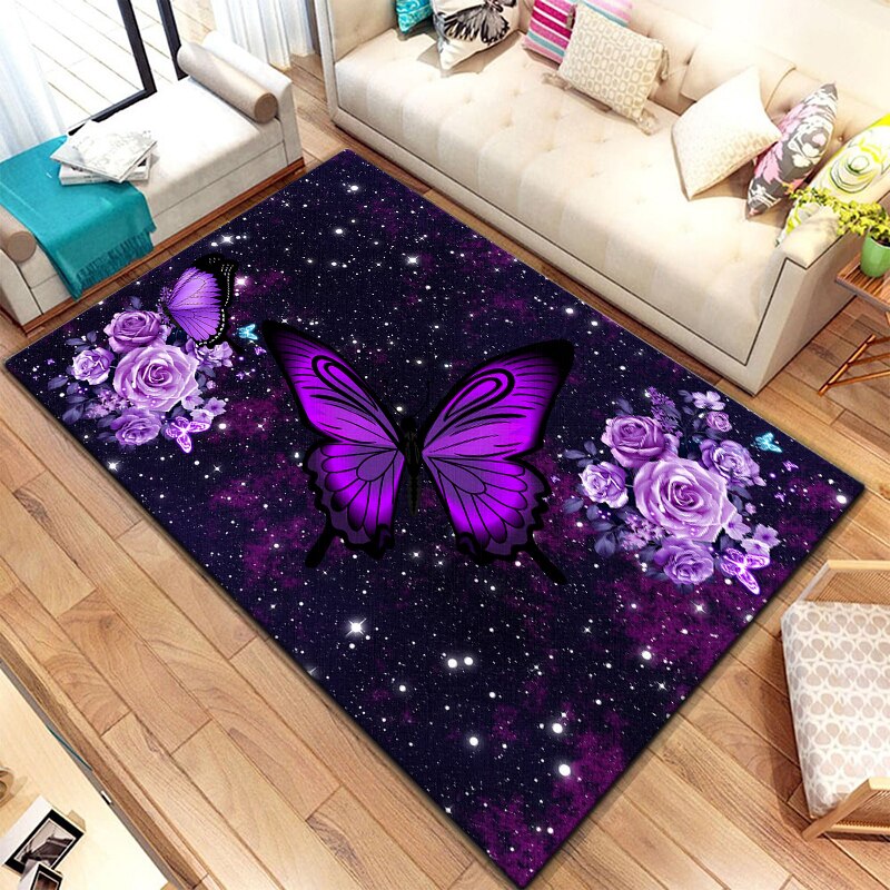 Modern Butterfly Carpet