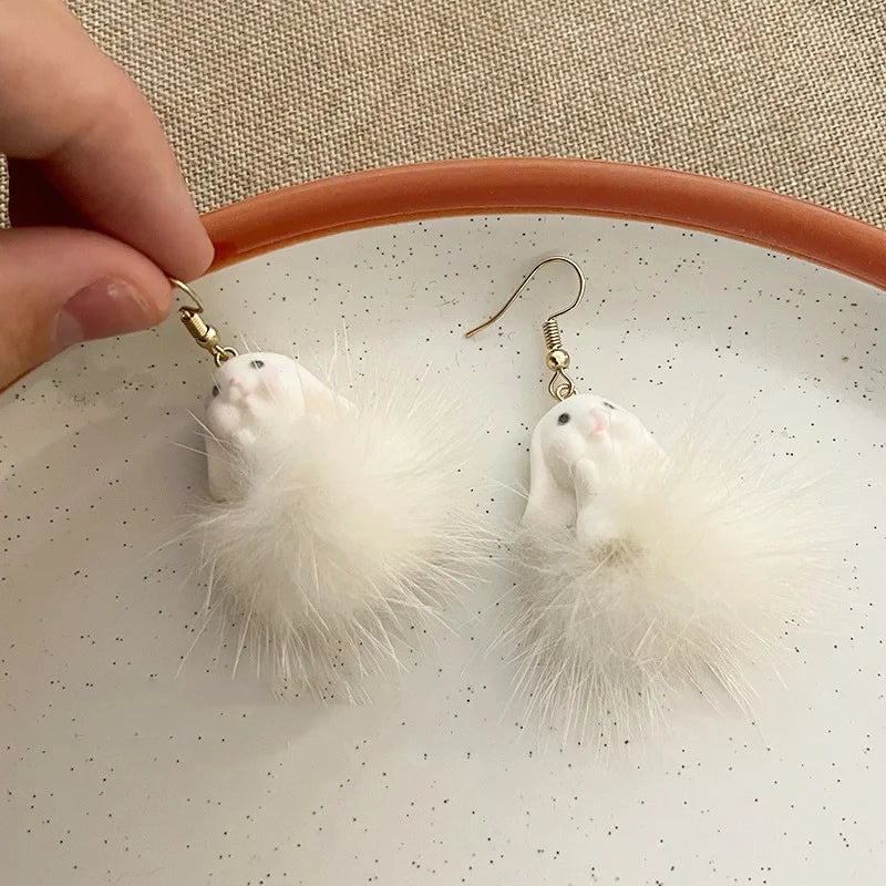 Funny Rabbit Earring