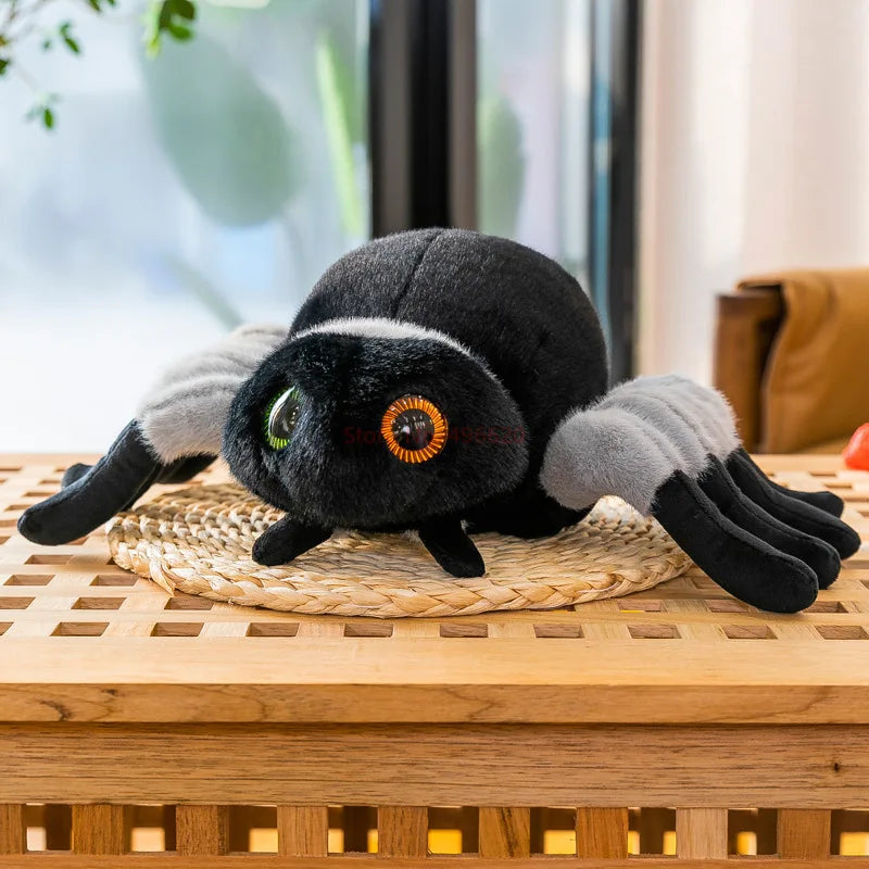 Adorable Black Spider Plush