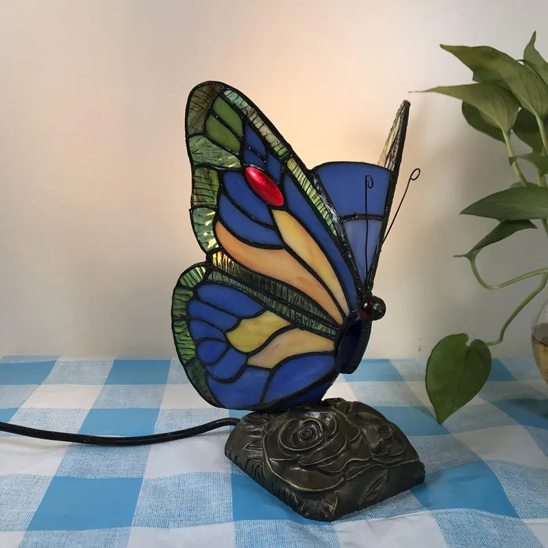 Luxury Glass Butterfly Lamps