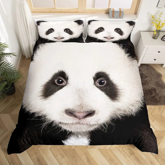 Adorable Panda Bedding Set