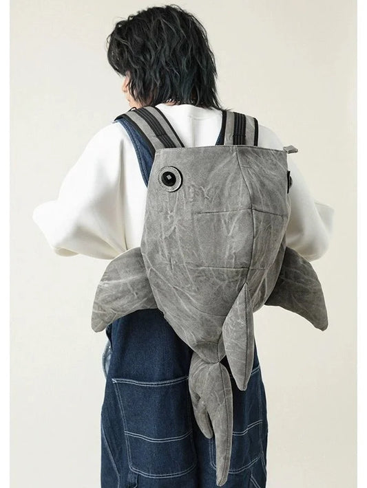 Funny Whale Shark Shape Backpack