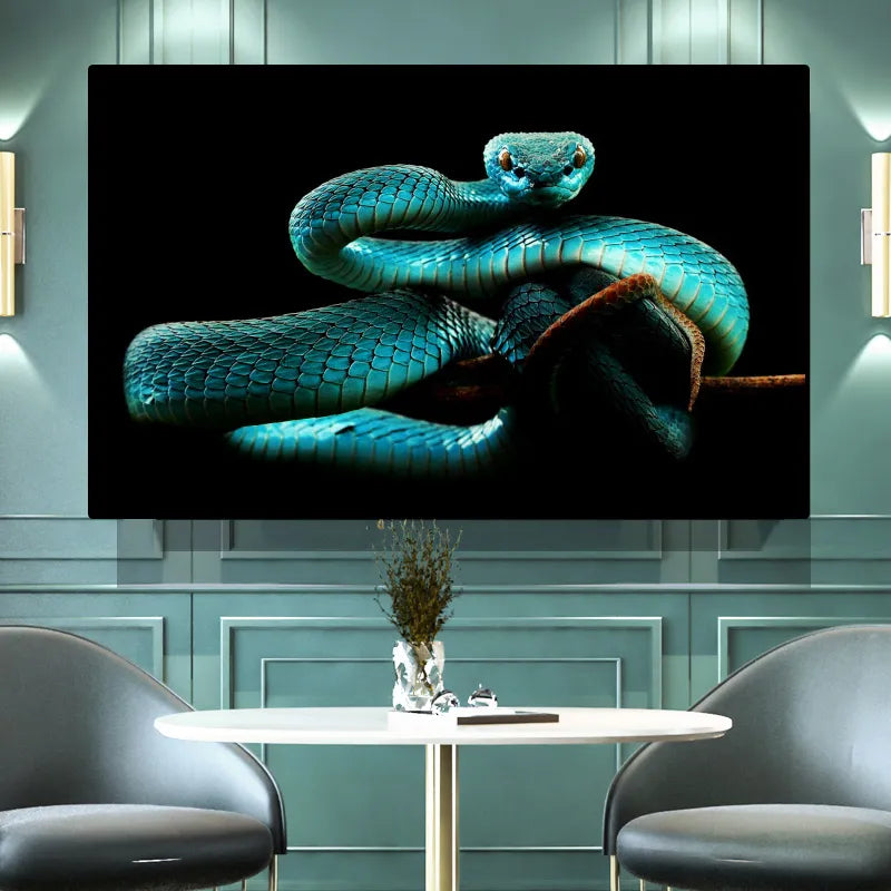 Amazing Snake Canvas