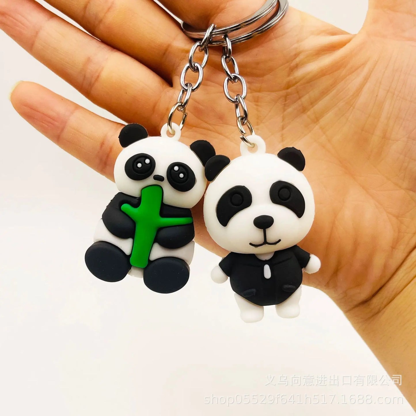 New Cute Panda Keychain