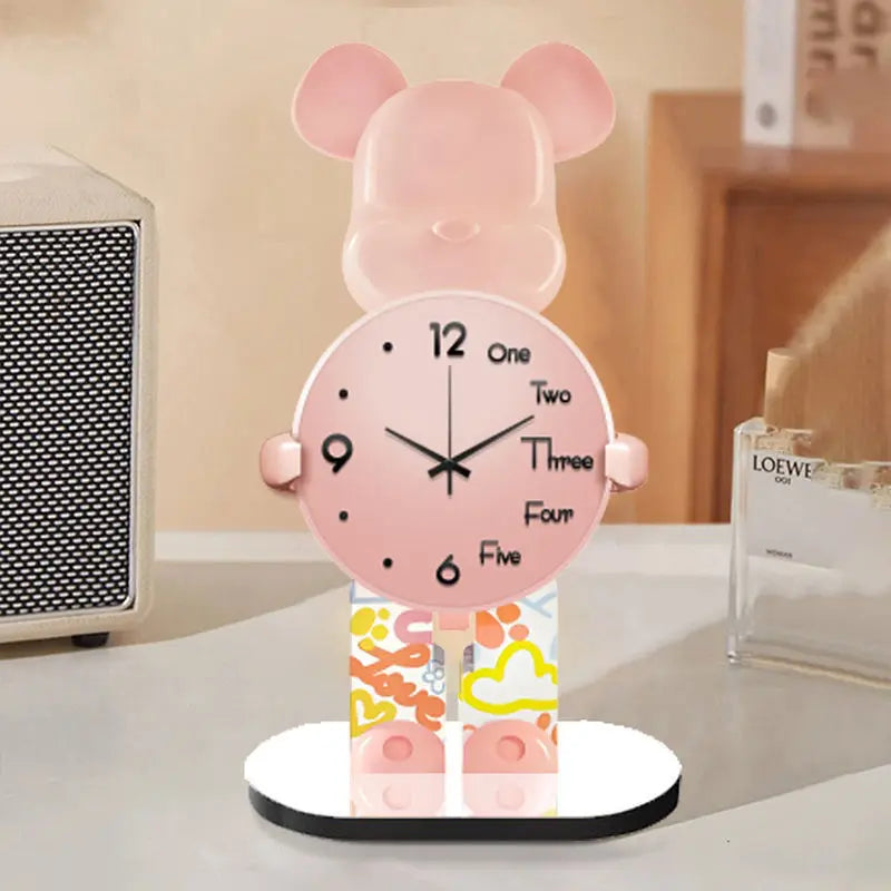 Amazing Creative Bearbrick Clock