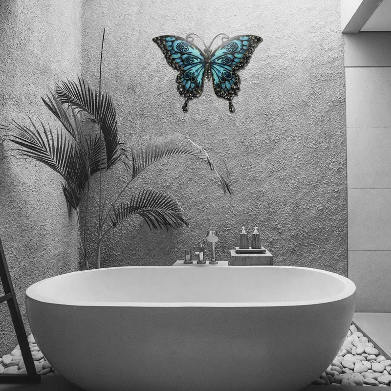 Luxury Butterfly Wall Decoration Glass
