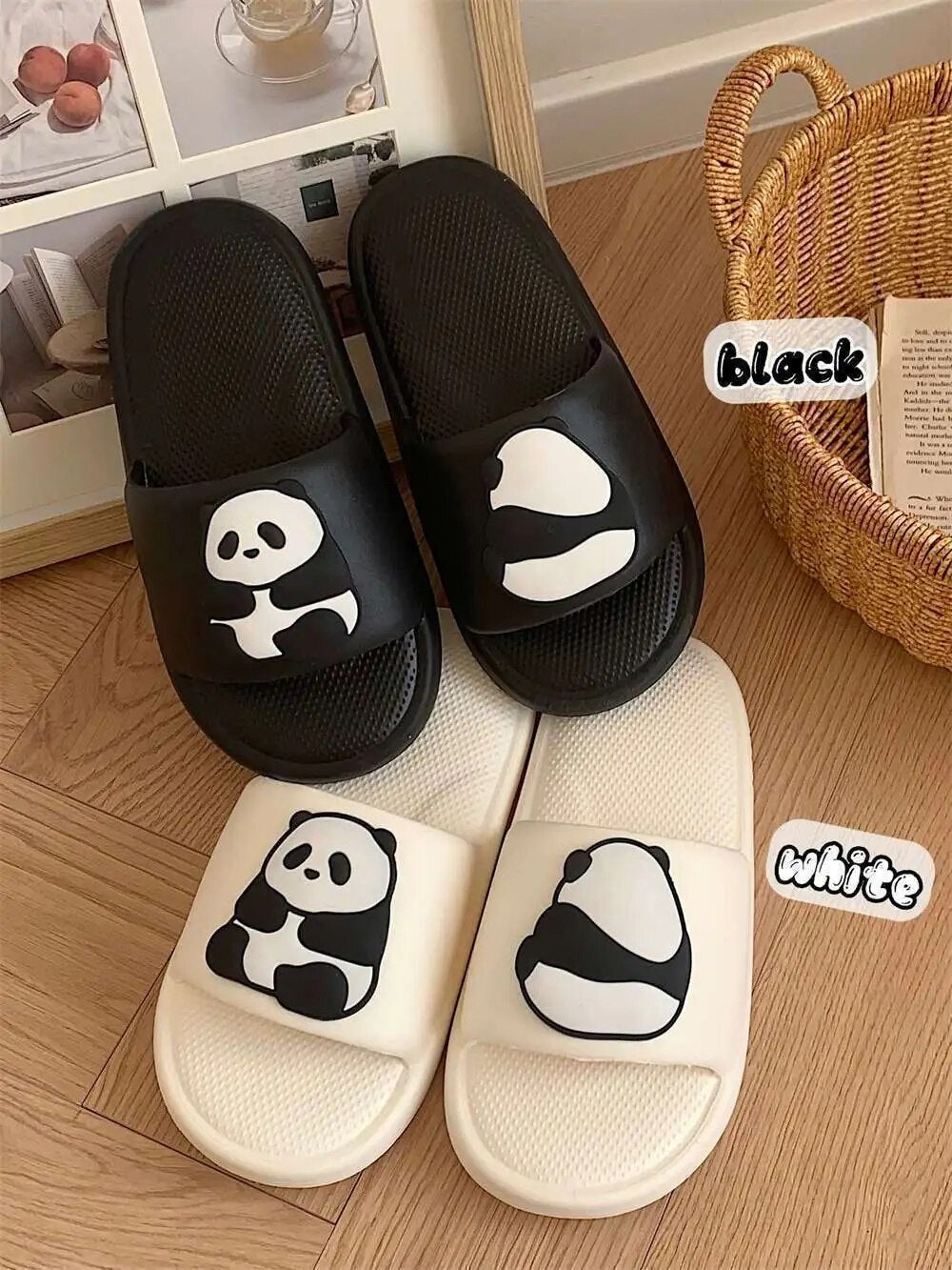 Cute Panda Slippers