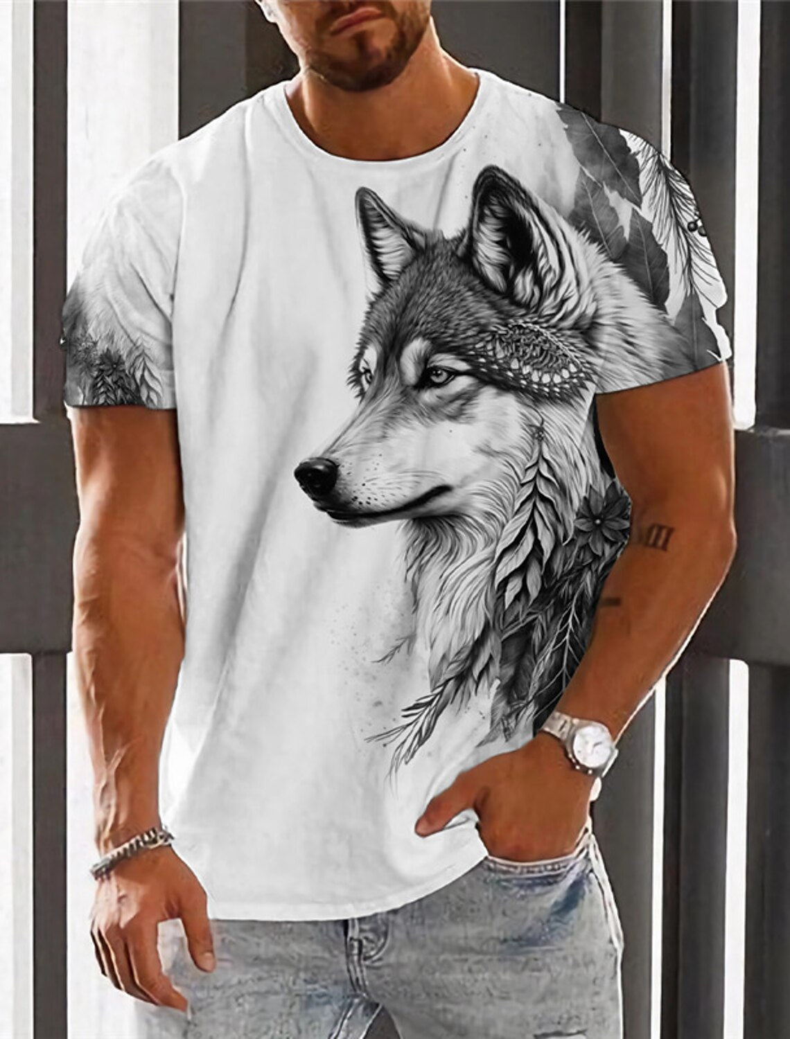 Unique Wolf T Shirts