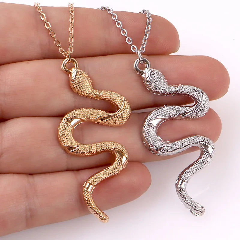 New Ladies Snake Necklace