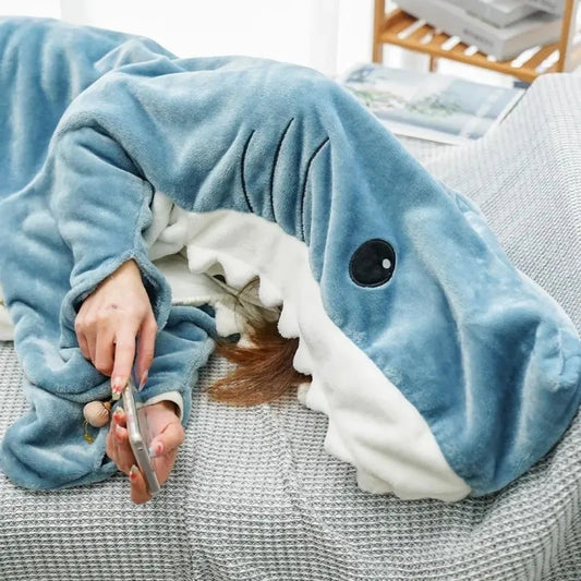 Cartoon Shark Costume Pajamas