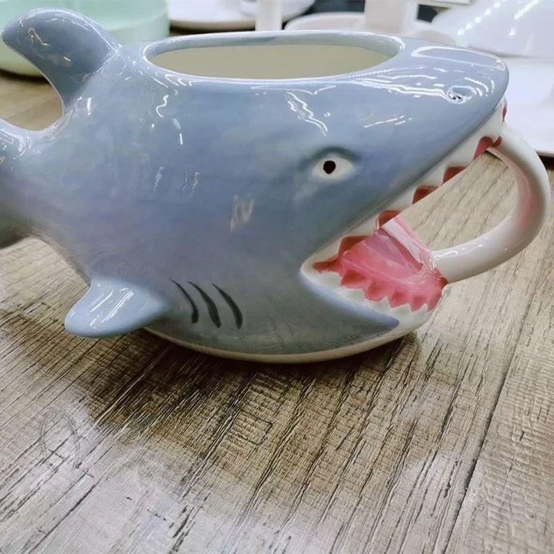 New Creative Shark Coffee Cup