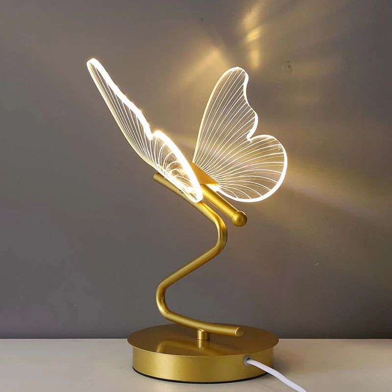 Luxury Butterfly Desk Lamp