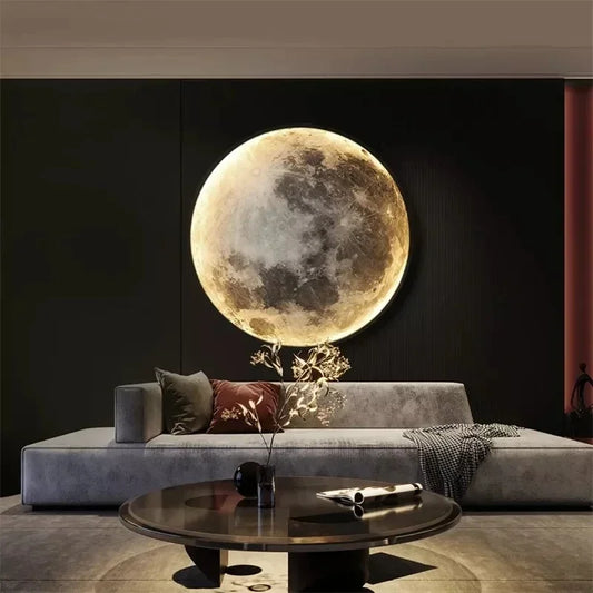 Modern Wall Moon Lamp