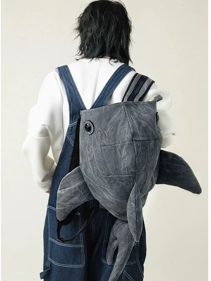 Funny Whale Shark Shape Backpack