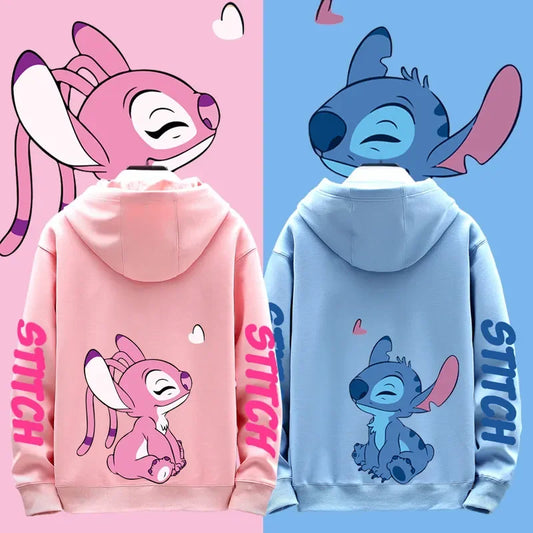 Adorable Stitch Couple Sweatshirts