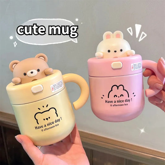 Cute Bear Rabbit Mug