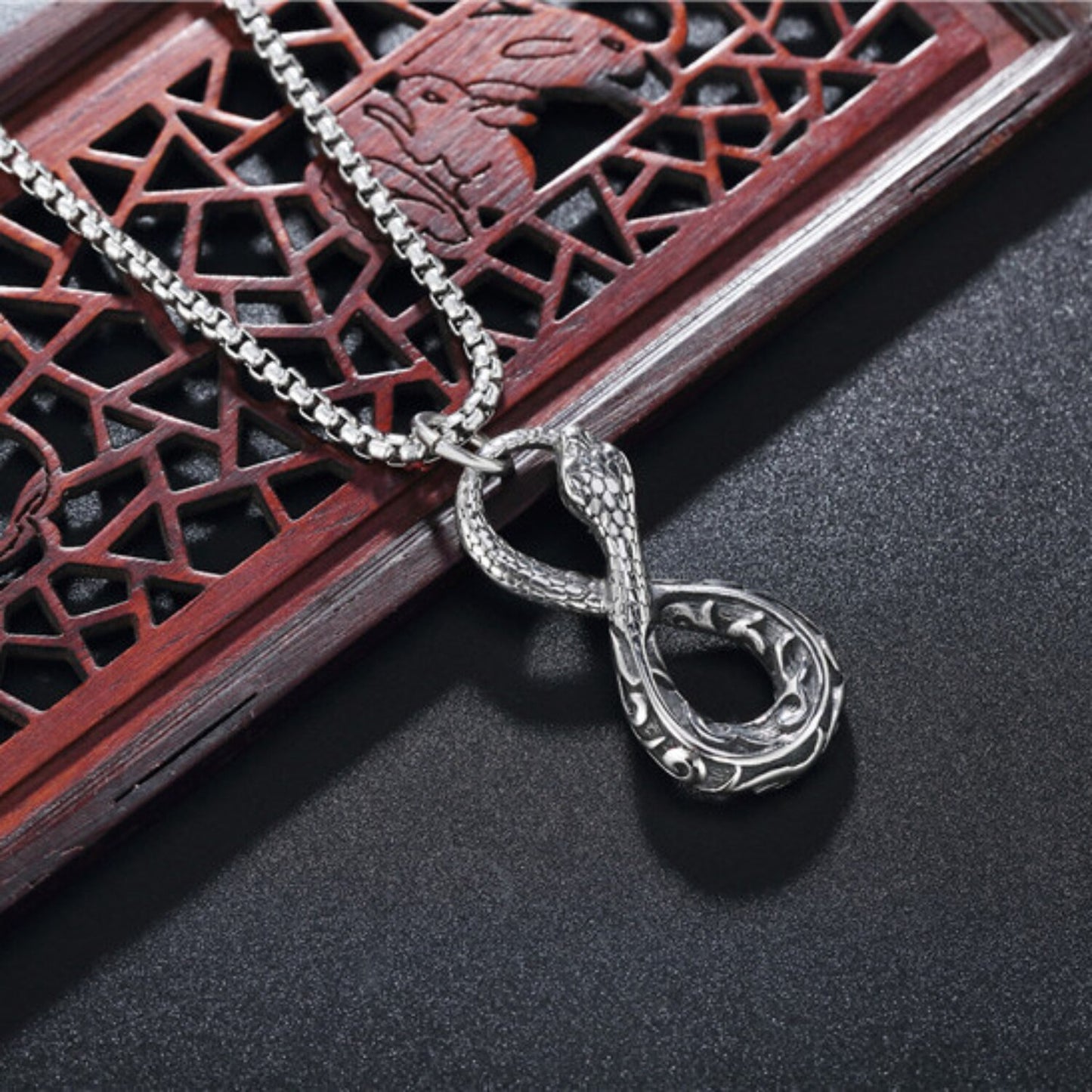 Gothic Snake Necklace