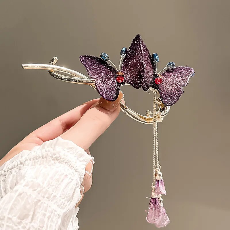 Luxury Butterfly Hair Clips