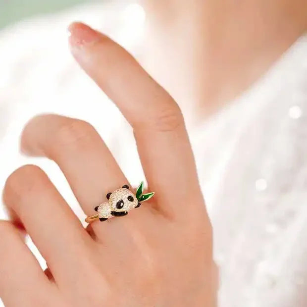 Cute Panda Ring