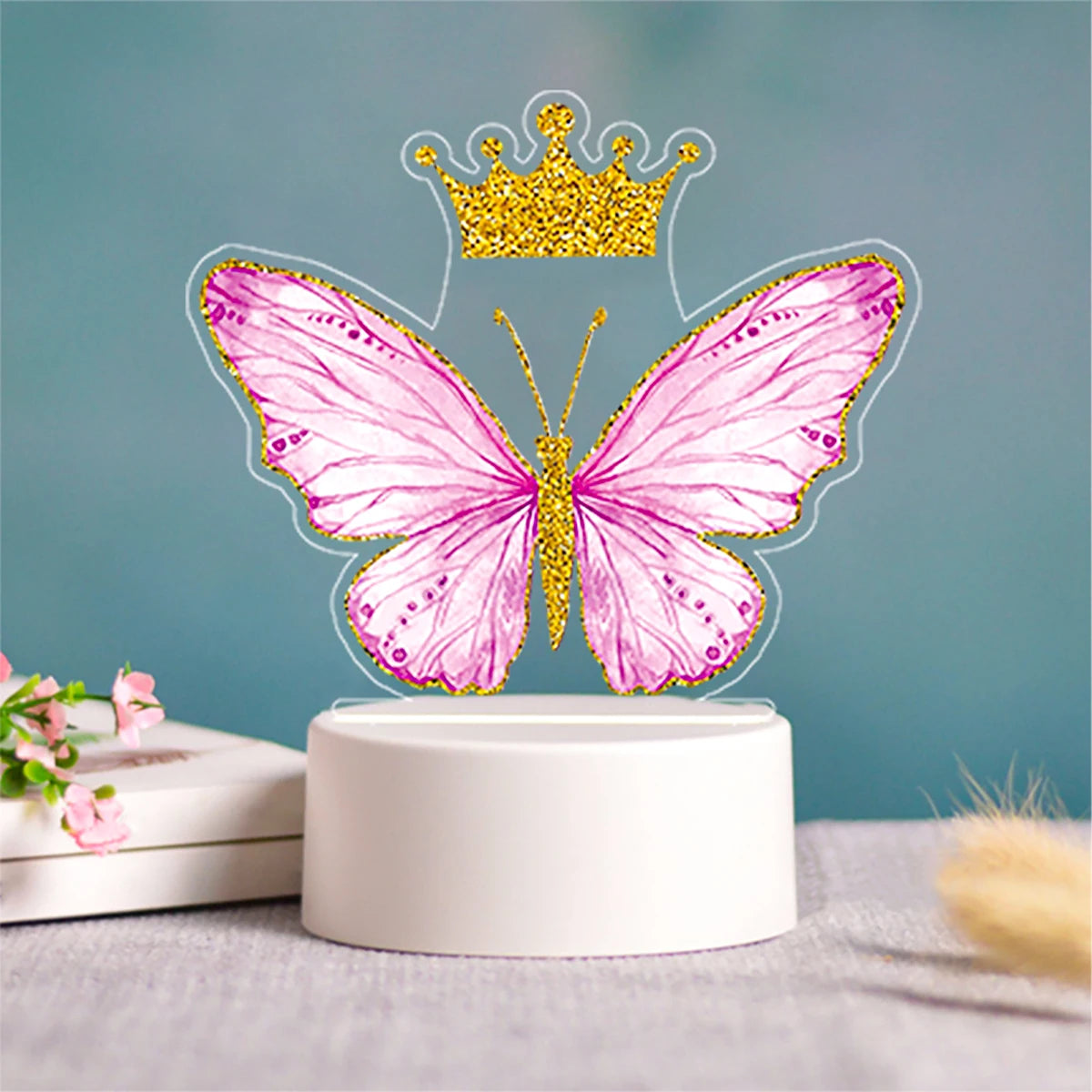 Cute Butterfly LED Night Light