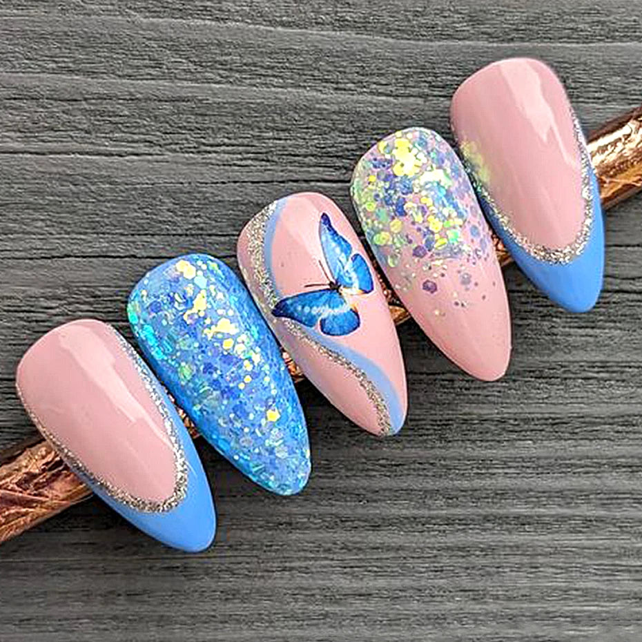 Luxury Butterflies Nail Stickers