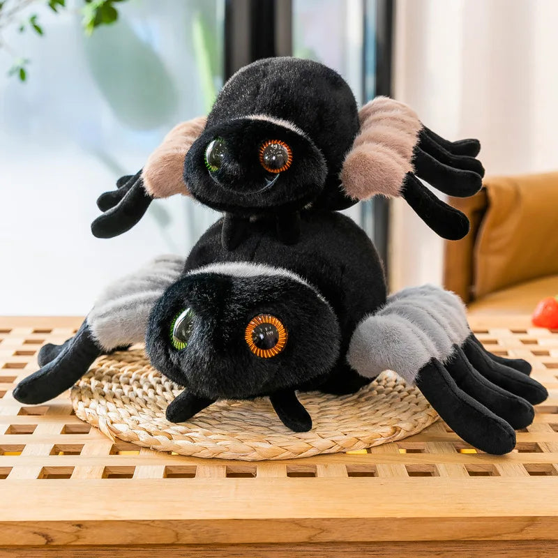 Adorable Black Spider Plush