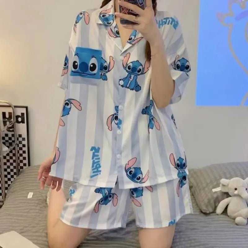 Cute Stitch Pajama Sets