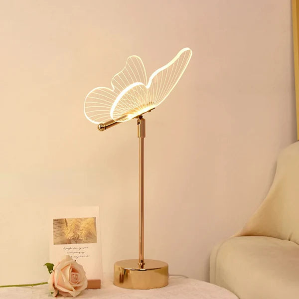 Luxury Butterfly Table Retro Lamp