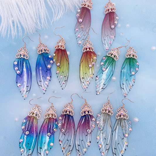 Cute Butterfly Wing Earrings
