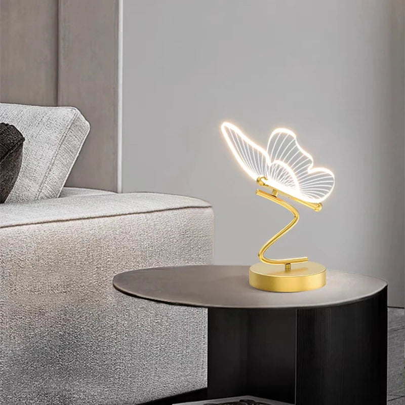 Luxury Butterfly Desk Lamp