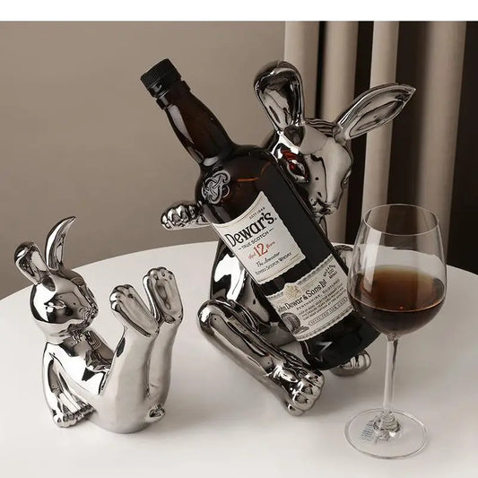 Creative Rabbit Wine Rack