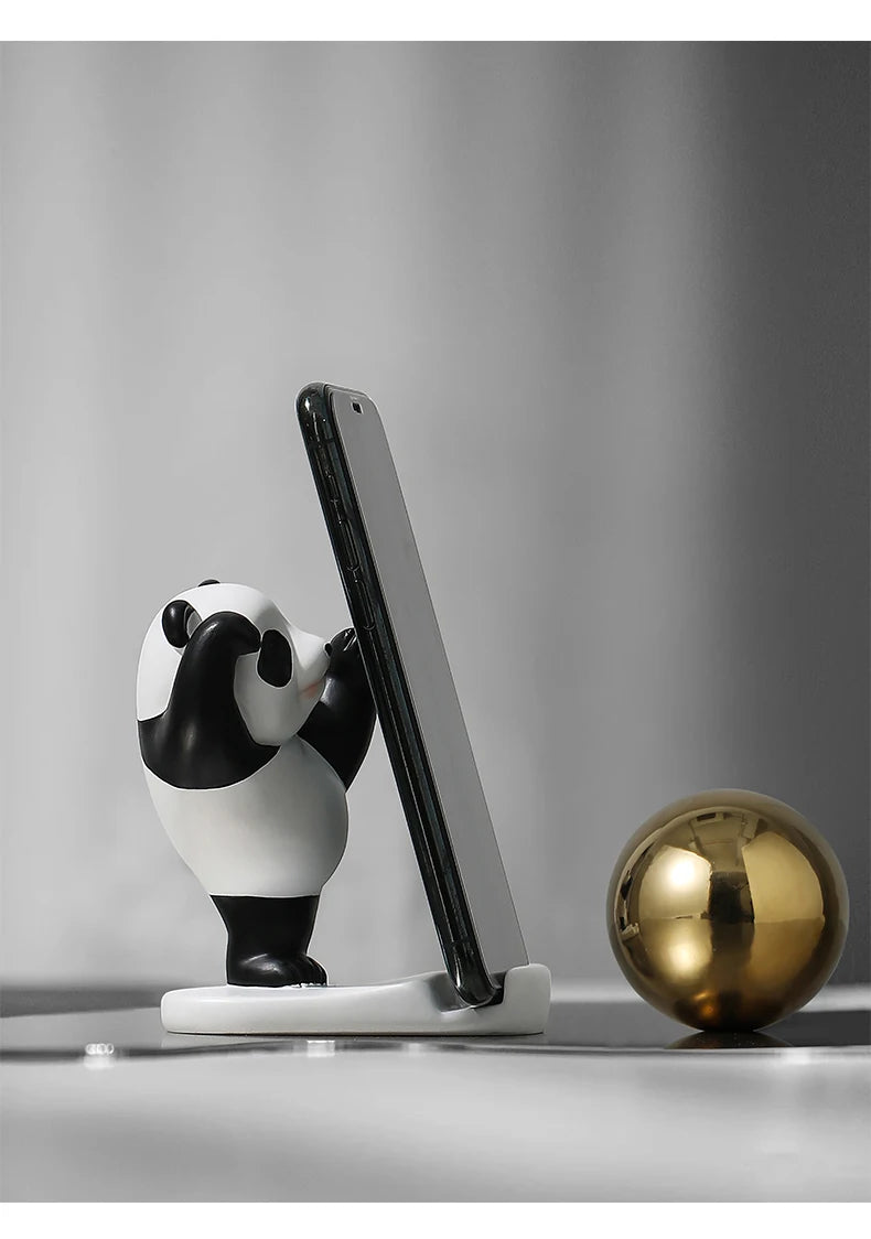 Unique Panda mobile phone bracket