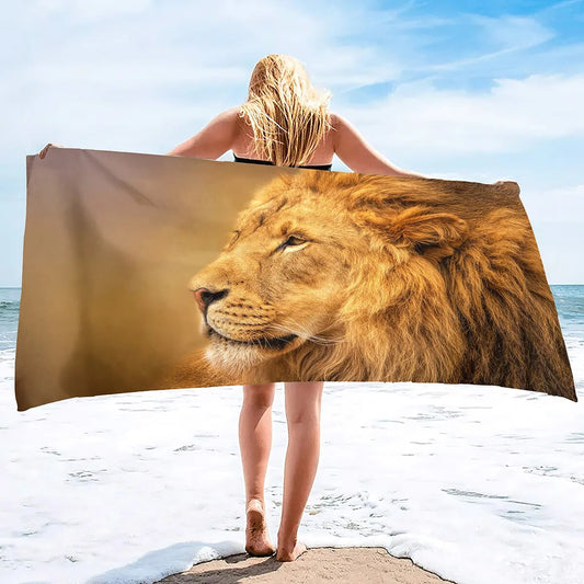 Amazing  Lion Towel