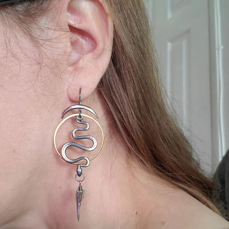 Unique Snake Earings