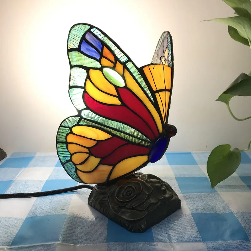 Luxury Glass Butterfly Lamps