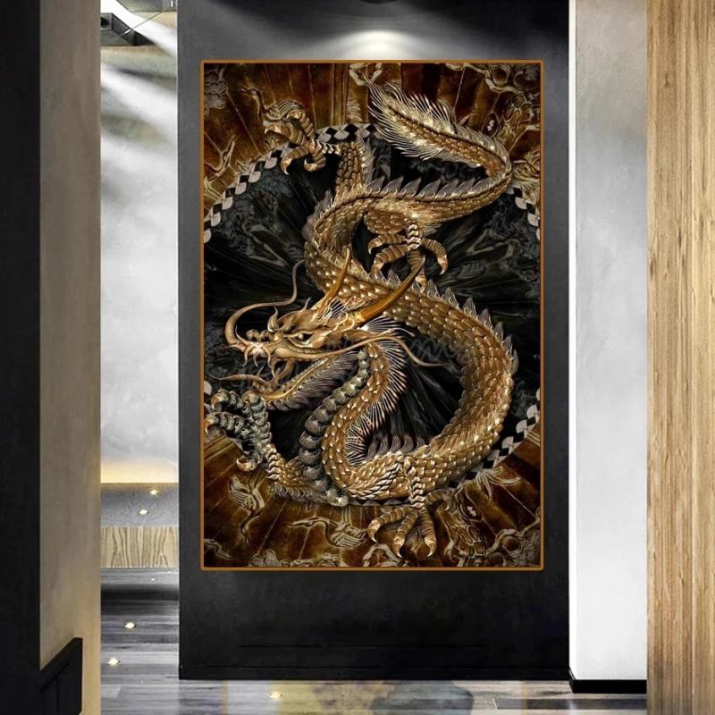 Amazing Dragon Canvas