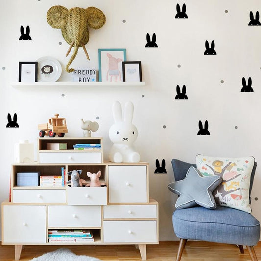 Little Bunny Rabbit Wall Stickers - animalchanel