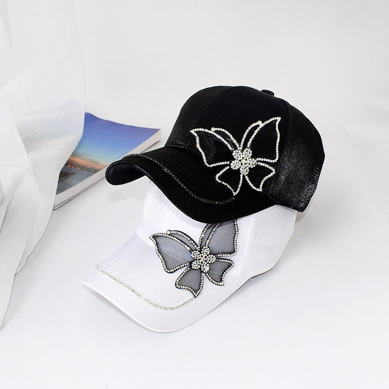 stylish butterfly cap