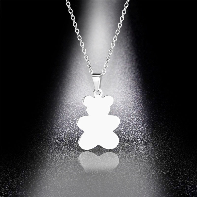 Simple Bear Necklace