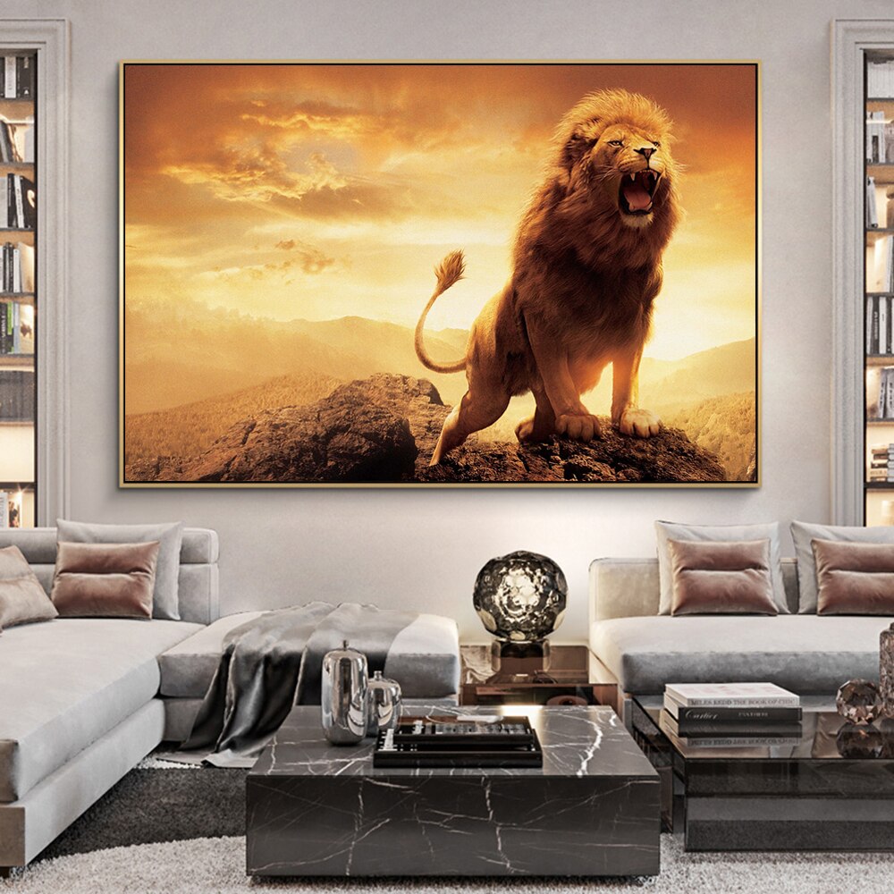Gorgeous Lion Canvas