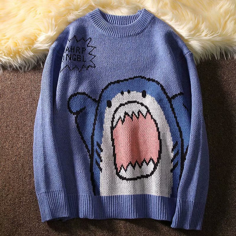 amazing  Shark Sweater - animalchanel