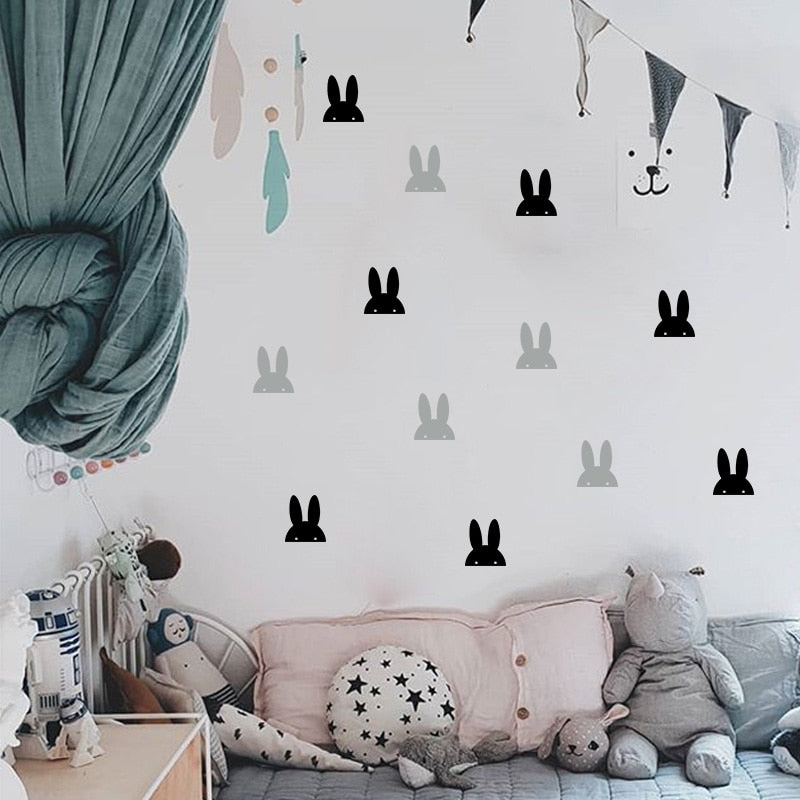 Little Bunny Rabbit Wall Stickers - animalchanel